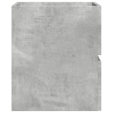 Bathroom Cabinet Concrete Grey - 60x38.5x45 cm | HiPoMarket