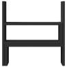 Adjustable Black Desk Organiser - 40x17x41 cm | HipoMarket