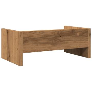 Monitor Stand Artisan Oak - Versatile & Stylish Workspace Solution