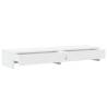 Monitor Stand with Drawers - White 100x27x15 cm | HipoMarket