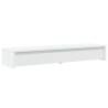 Monitor Stand with Drawers - White 100x27x15 cm | HipoMarket