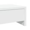 Monitor Stand with Drawers - White 100x27x15 cm | HipoMarket