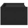 Monitor Stand Black 42x24x16 cm | Stylish Workspace Solution