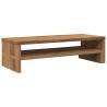 Stylish Monitor Stand in Artisian Oak - 54x22x15 cm