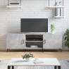 TV Cabinet Concrete Grey 150x30x50 cm Engineered Wood Colour concrete grey Quantity in Package 1 