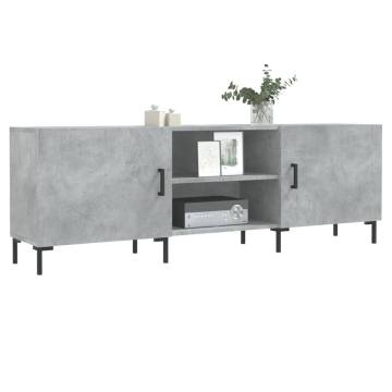 Stylish TV Cabinet Concrete Grey 150x30x50 cm | HipoMarket