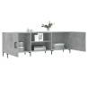 Stylish TV Cabinet Concrete Grey 150x30x50 cm | HipoMarket