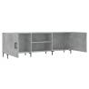 Stylish TV Cabinet Concrete Grey 150x30x50 cm | HipoMarket