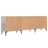 Stylish TV Cabinet Concrete Grey 150x30x50 cm | HipoMarket