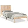 Extra Long Solid Wood Bed Frame 90x220 cm - HipoMarket UK