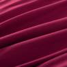 Burgundy Duvet Cover Set 155x220 cm - Stylish & Comfortable