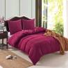 Burgundy Duvet Cover Set 155x220 cm - Stylish & Comfortable