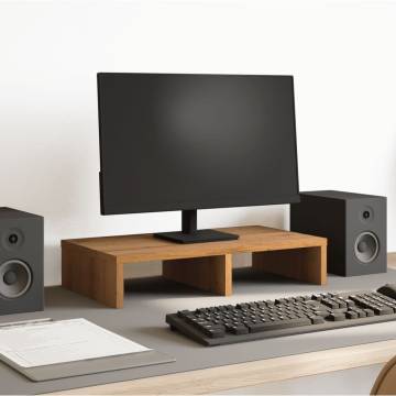 Monitor Stand Artisian Oak - Ergonomic & Stylish Design