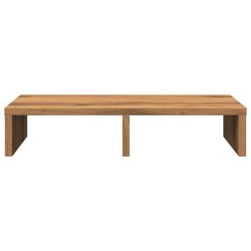 Monitor Stand Artisian Oak - Ergonomic & Stylish Design