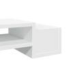 Monitor Stand with Storage - White Engineered Wood | Hipo Market