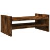 Monitor Stand Smoked Oak - Ergonomic & Stylish | HipoMarket