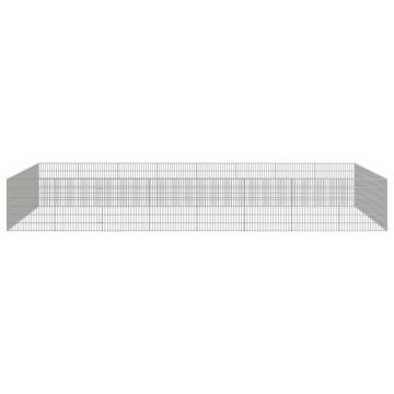 Free Range Animal Enclosure - 24-Panel Galvanised Iron