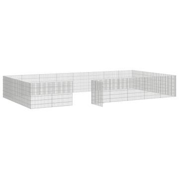 Free Range Animal Enclosure - 24-Panel Galvanised Iron