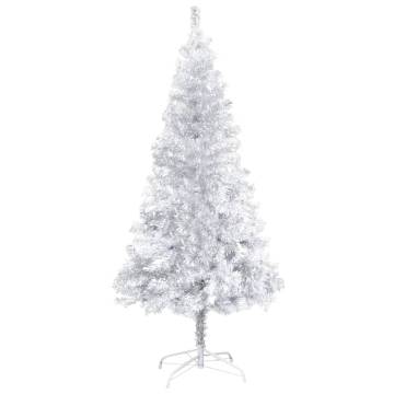 Artificial Pre-lit Christmas Tree - Silver 120 cm | HipoMarket