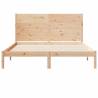 Extra Long Solid Wood Bed Frame 140x220 cm | HipoMarket