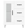 Elegant Highboard White 69.5x34x180 cm - Durable Storage