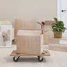 Dolly Trolleys 2 pcs Rectangular Engineered Wood Size 57.5 x 29 cm Quantity in Package 2 