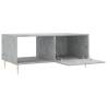 Stylish Concrete Grey Coffee Table - 90x50x40 cm | Hipo Market