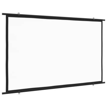 100" Projection Screen 16:9 - Perfect for Home & Office