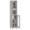 Highboard Grey Sonoma - Stylish Storage Solution | HipoMarket