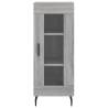 Highboard Grey Sonoma - Stylish Storage Solution | HipoMarket