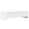 Monitor Stand with Drawers - White 50x27 cm | HipoMarket