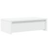 Monitor Stand with Drawers - White 50x27 cm | HipoMarket