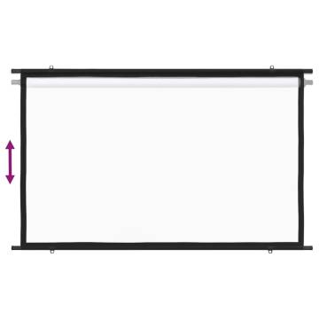 100" Projection Screen 16:9 - Perfect for Home & Office