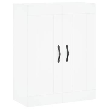 Stylish Highboard White 69.5x34x180 cm | Hipomarket UK