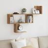 Wall Shelf Artisian Oak 100x15x70 cm | Engineered Wood - HipoMarket