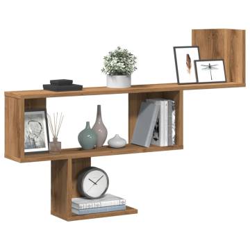 Wall Shelf Artisian Oak 100x15x70 cm | Engineered Wood - HipoMarket