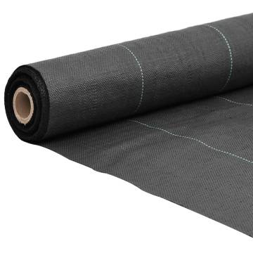 Weed Membrane Black 0.5x10 m PP | Durable Weed Control Mat