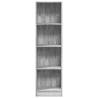 Grey Sonoma Bookcase - Stylish Storage Solution | HipoMarket UK