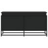 Storage Box with Lid - Black, 100x40x51.5 cm - Hipomarket