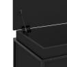 Storage Box with Lid - Black, 100x40x51.5 cm - Hipomarket