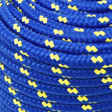 Boat Rope Blue 14mm - Durable Polypropylene 100m | HipoMarket