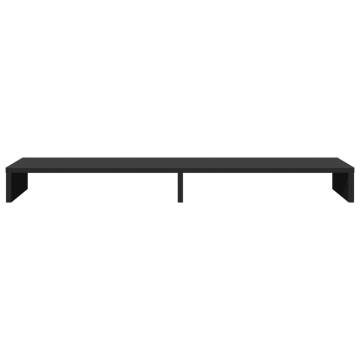 Monitor Stand Black 100x27x10 cm - Ergonomic & Stylish