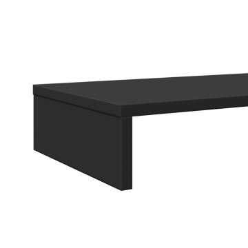 Monitor Stand Black 100x27x10 cm - Ergonomic & Stylish