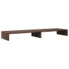 Monitor Stand Brown Oak - Ergonomic & Stylish Workspace Solution