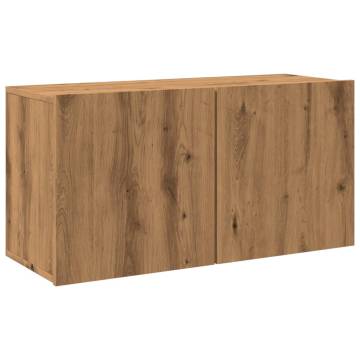 TV Cabinet Wall-mounted Artisian Oak - Stylish & Practical