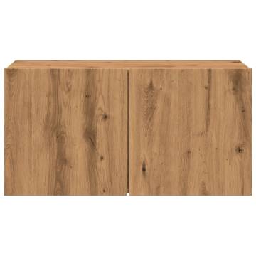 TV Cabinet Wall-mounted Artisian Oak - Stylish & Practical