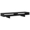 Monitor Stand Black - 100x27x15 cm Engineered Wood | HipoMarket