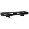 Monitor Stand Black - 100x27x15 cm Engineered Wood | HipoMarket