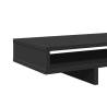 Monitor Stand Black - 100x27x15 cm Engineered Wood | HipoMarket