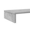 Monitor Stand Concrete Grey - Ergonomic & Stylish | Hipo Market